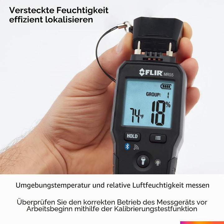 FLIR MR55 Pin Feuchtemessgerät mit Bluetooth