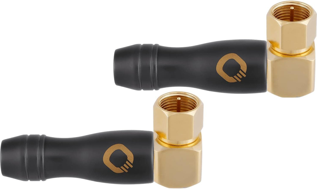 OEHLBACH Transmission Shift S-90 HD Satellitenkabel 90 Grad gewinkelt (Made in Germany- 4K UltraHD F