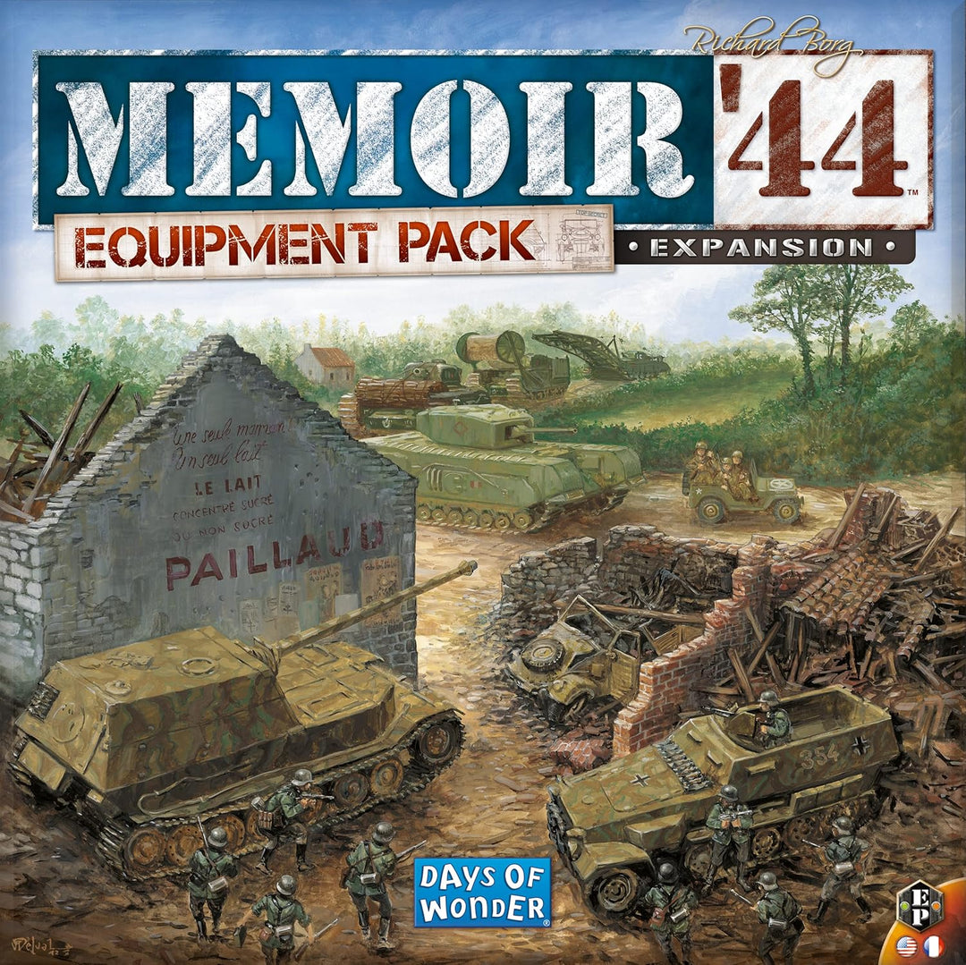 Days of Wonder Memoir '44 Expansion: Equipment Pack Erweiterung - Ausrüstungspack, Erweiterung - Aus