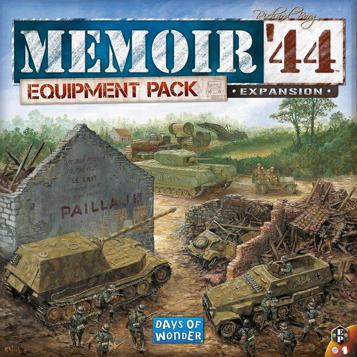 Days of Wonder Memoir '44 Expansion: Equipment Pack Erweiterung - Ausrüstungspack, Erweiterung - Aus