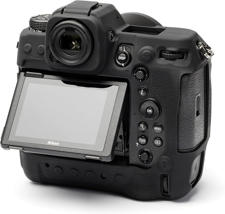 easyCover - Silikon Kameratasche - Schutz für Ihre Kamera - Nikon Z9 - Schwarz