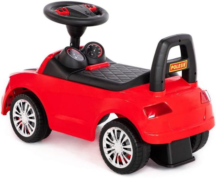 Rutscher Auto rot Super Car Nr.2 Sound Kinder Rutscherfahrzeug Lauflernhilfe