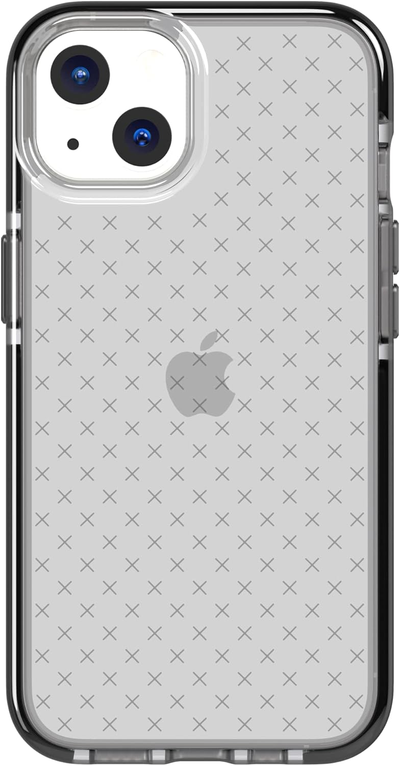 tech21 Evo Check Schutzhülle für iPhone 13 – Ultra-Schutz mit 5,8 m langem Fallschutz schwarz iPhone