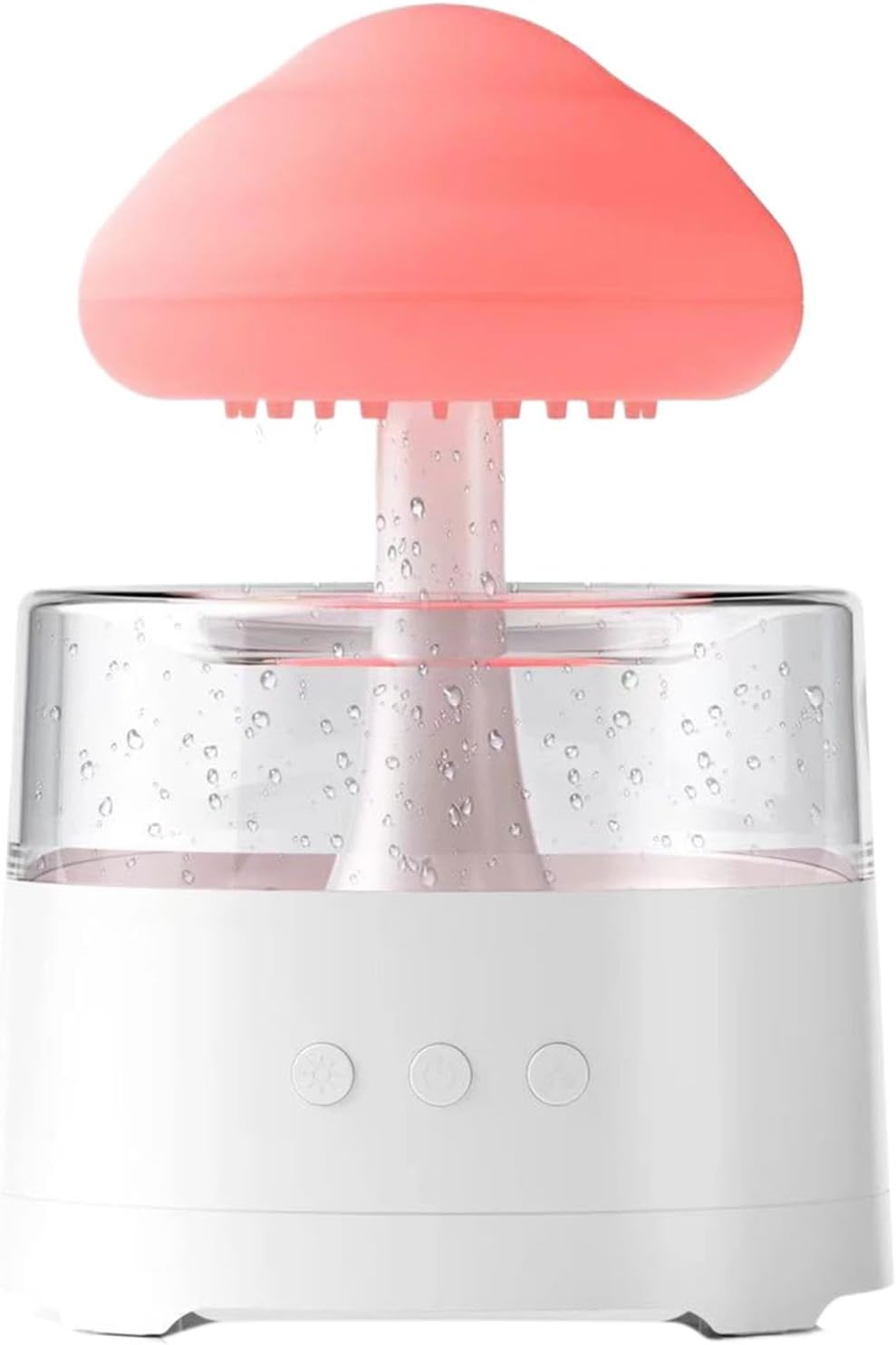 LED Rain Cloud Diffuser, Relaxing Rain Sound Humidifier, Water Drip Lamp Humidifier, Cool Mist Rain