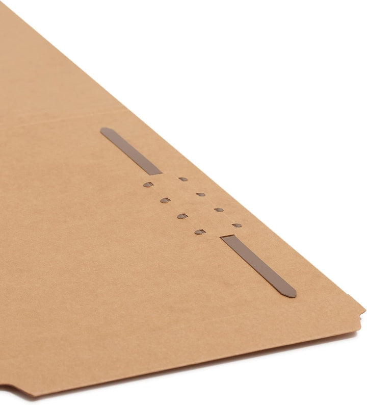 Smead Verschluss-Aktenordner, 1 Verschluss, verstärkter 1/3-Cut-Register, legale Grösse, Kraftpapier