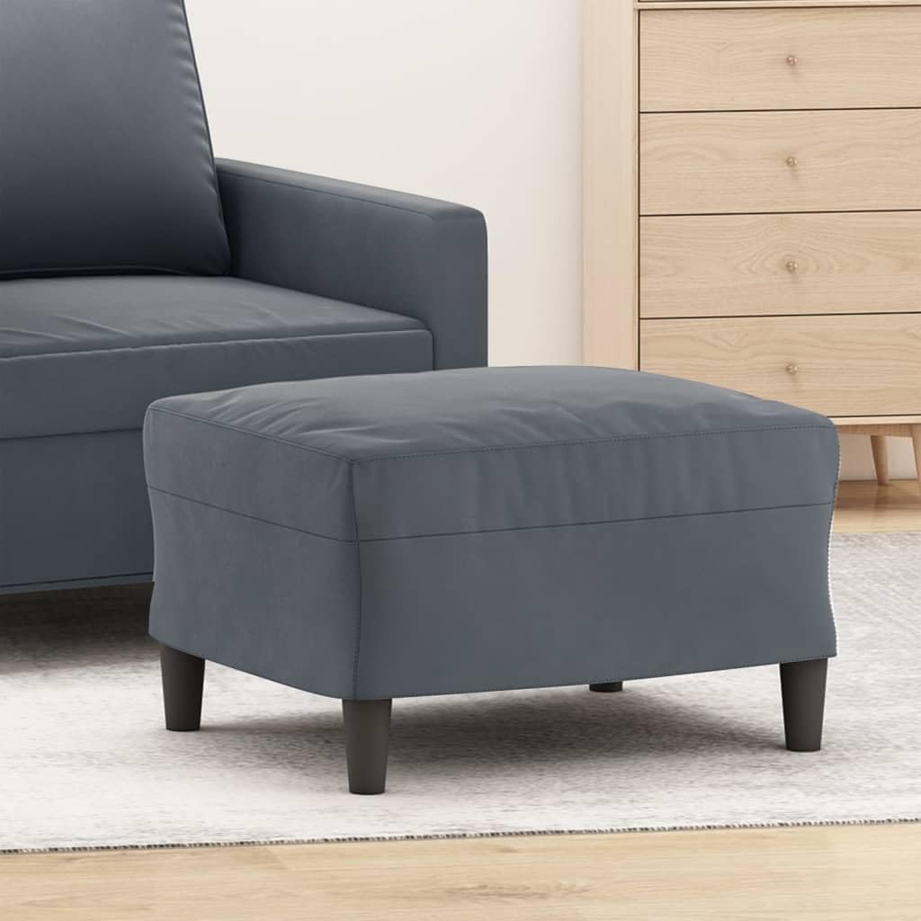 vidaXL Fusshocker, Sitzhocker Sitzbank mit Holzrahmen, Polsterhocker Hocker für Wohnzimmer, Fussbank