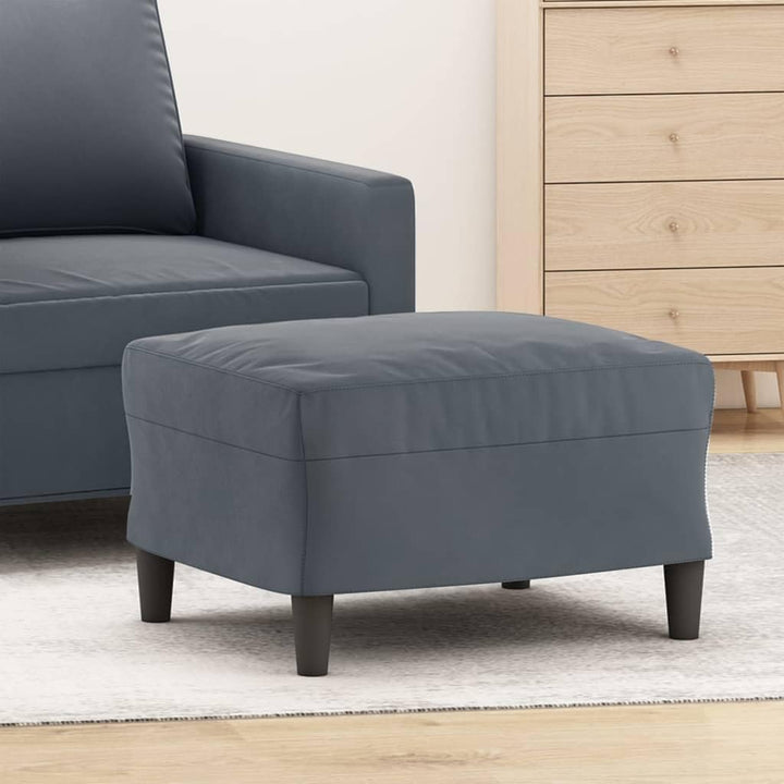 vidaXL Fusshocker, Sitzhocker Sitzbank mit Holzrahmen, Polsterhocker Hocker für Wohnzimmer, Fussbank