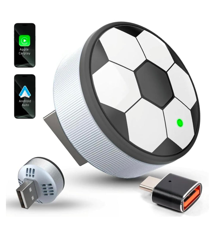 Wireless CarPlay Adapter &amp; Android Auto, Wechseln zwischen zwei Telefonen | Mini Plug &amp; Play, Schnel