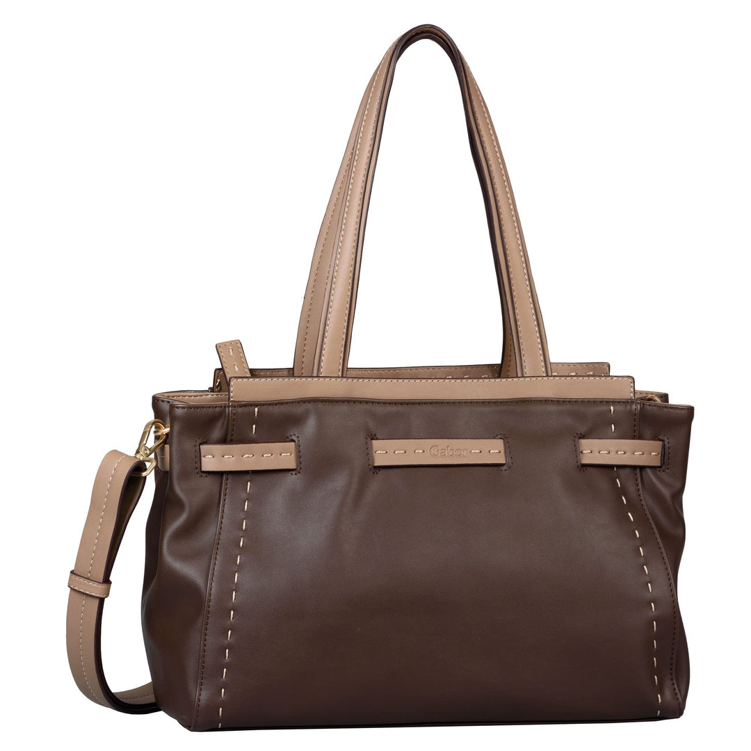 Gabor , Anna , Damen , Shopper Dark Brown, Dark Brown
