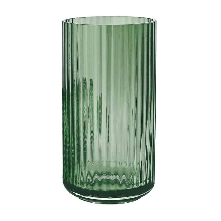 Lyngby Porcelæn Vase H20.5 cm Lyngby aus mundgeblasenem Glas zeitlos, grün H20,5 cm Copenhagen Green