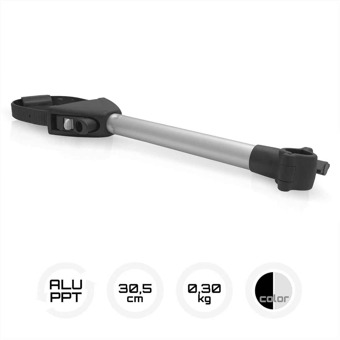 Atera 022631 Abstandshalter Rahmenhalter für Strada DL | Strada Sport M |für das 2. Rad, Länge 30,5