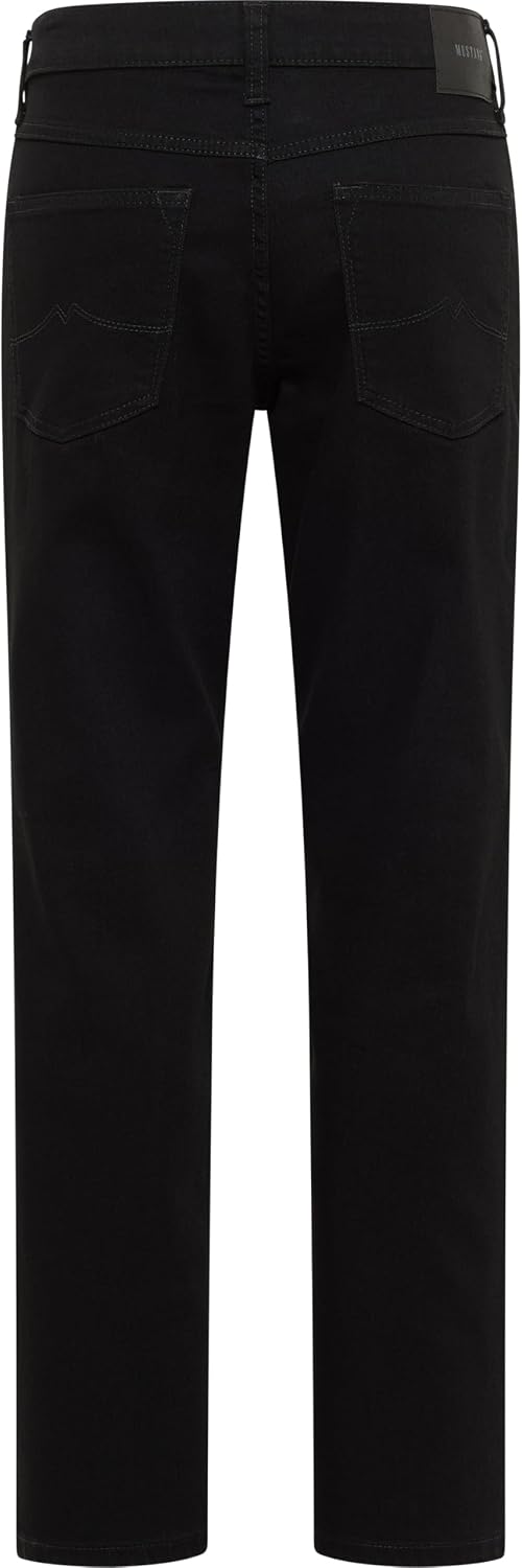 MUSTANG Herren Jeans Hose Big Sur 31W / 34L Schwarz, 31W / 34L Schwarz
