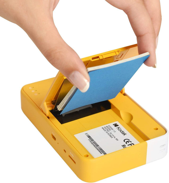 Kodak Zink Premium 2X3-Zoll-Fotopapier (50 Blatt) kompatibel mit Kodak Lächle, Kodak Schritt, Printo
