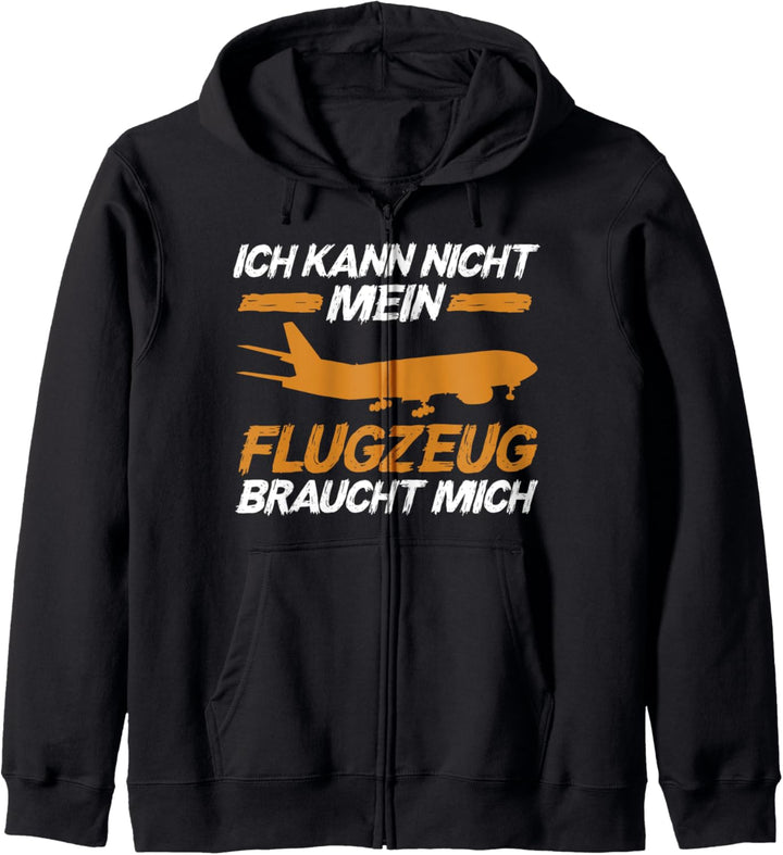 Flugzeug Segelflugzeug Pilot Kapuzenjacke