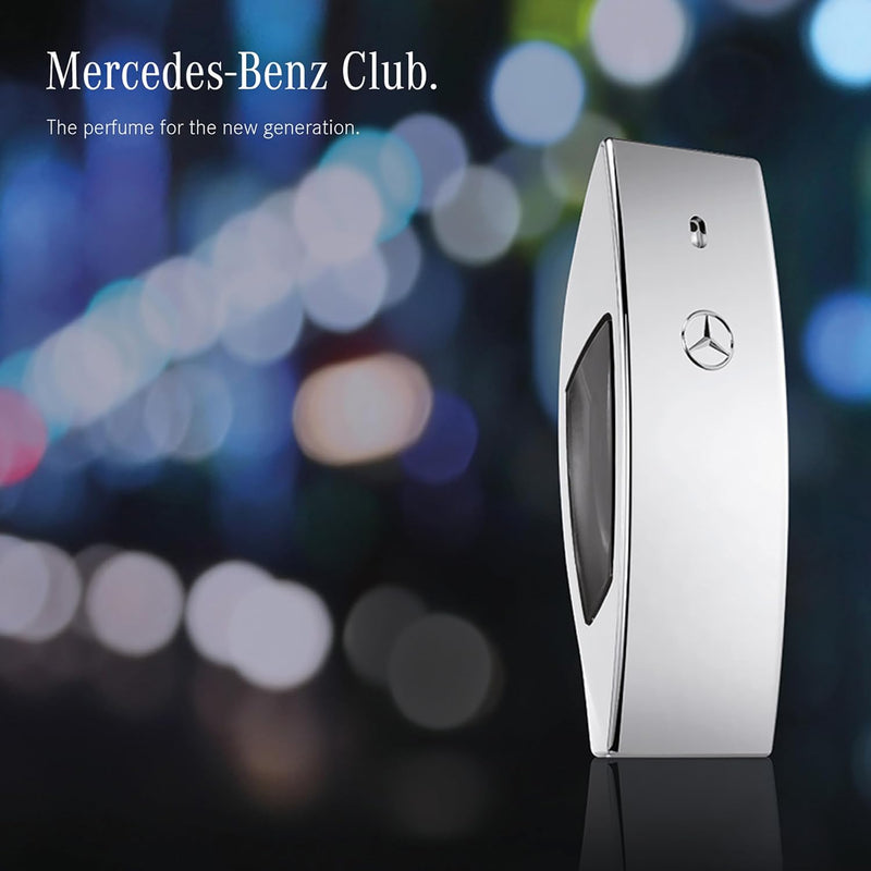 Mercedes-Benz Club Eau de Toilette Natural Spray, 100 ml 100 ml (1er Pack), 100 ml (1er Pack)