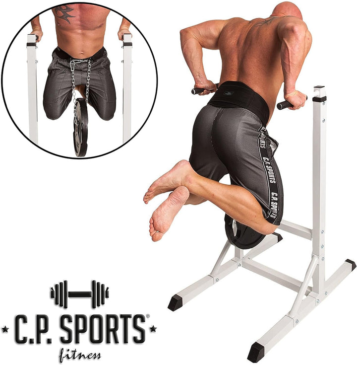 C.P.Sports Dip-Gürtel Standard | Dipgürtel – Dip Belt bis 250kg für Klimmzüge, Squats, Fitness, Kraf