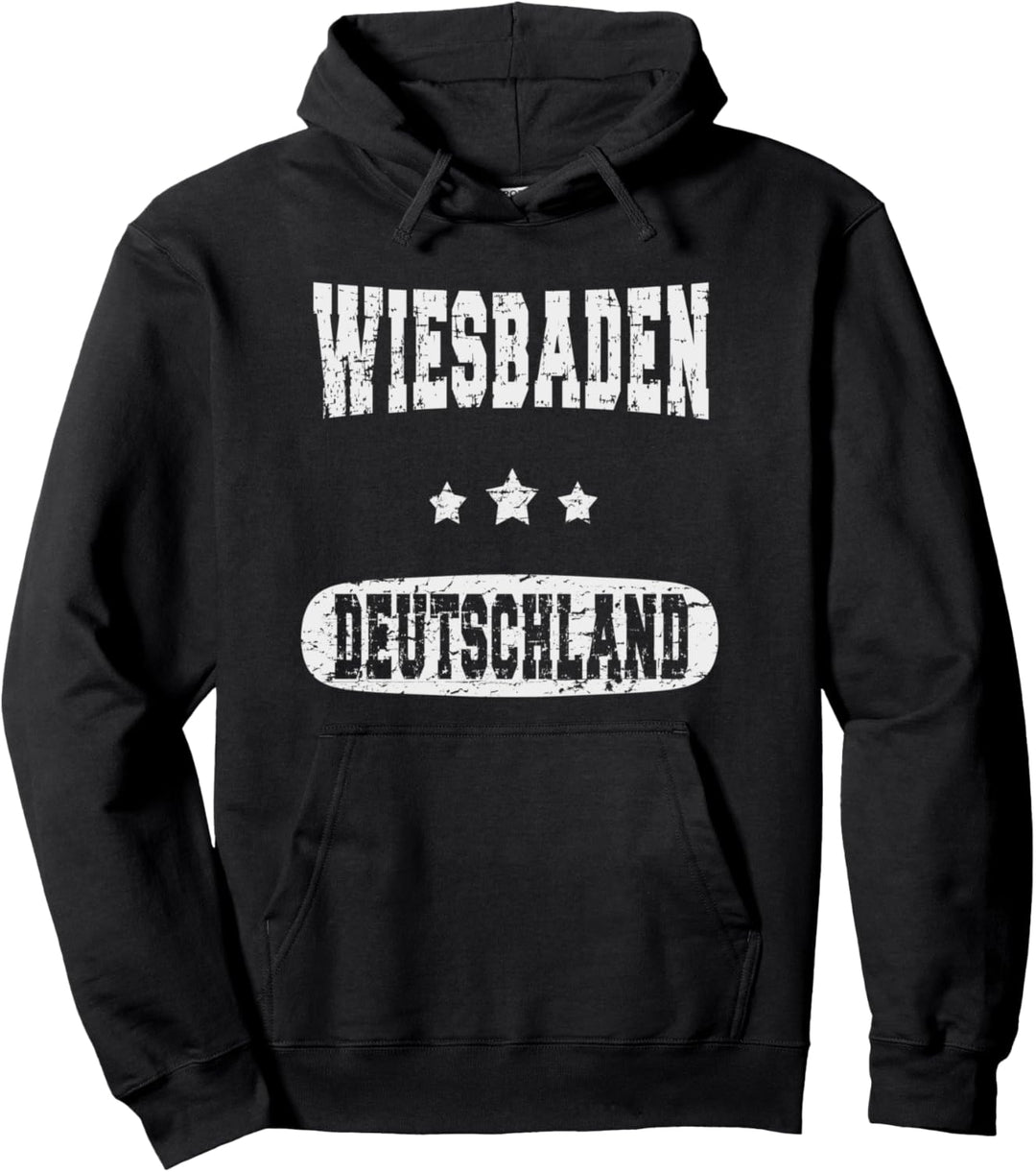 Weinlese Wiesbaden, Deutschland Pullover Hoodie