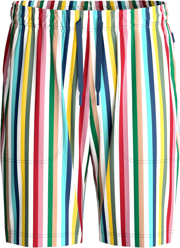 CALIDA Herren Rmx Sleep Shorts Hose (1er Pack) 46-48 Cream Gold, 46-48 Cream Gold