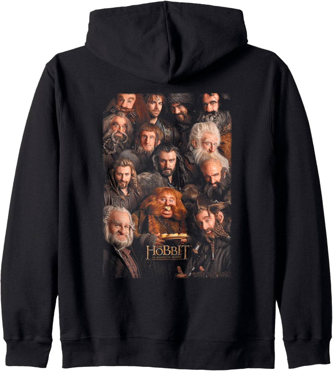The Hobbit Dwarves Poster Kapuzenjacke
