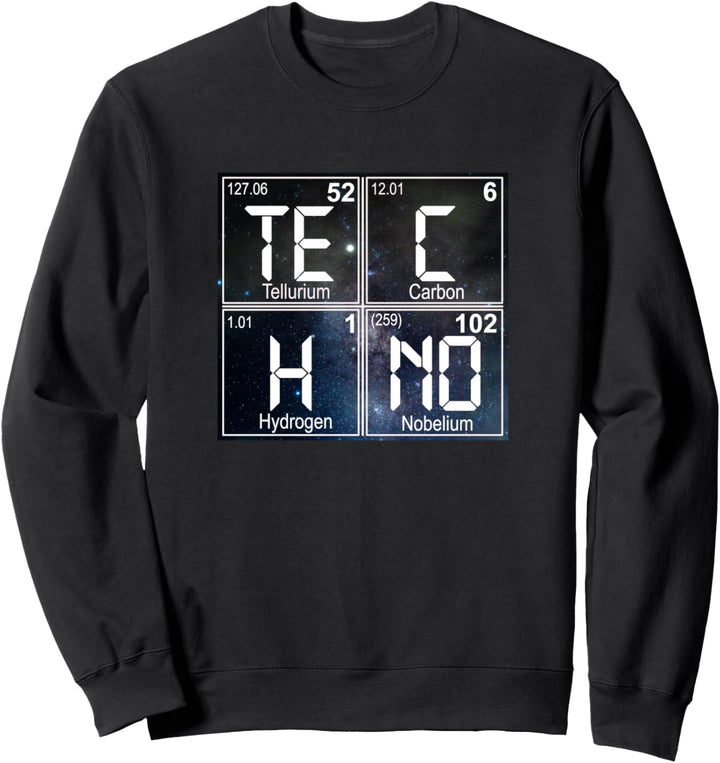 Rave EDM Trance Goa Music Festival TECHNO Herren & Damen Sweatshirt