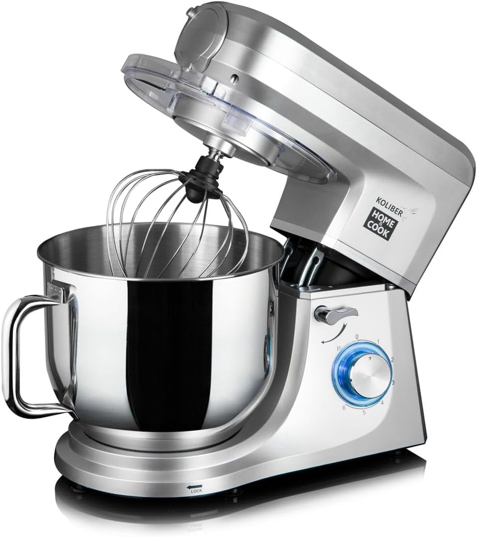 Koliber ROBOMAX X 3500W Küchenmaschine Multifunktion 8L Fleischwolf Mixer Gemüsereibe Knetmaschine P