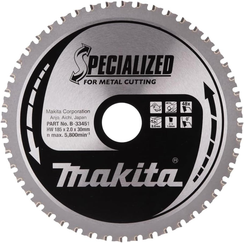 Makita Specialized Saegeblatt, 185 x 30 mm, 48Z, B-33451