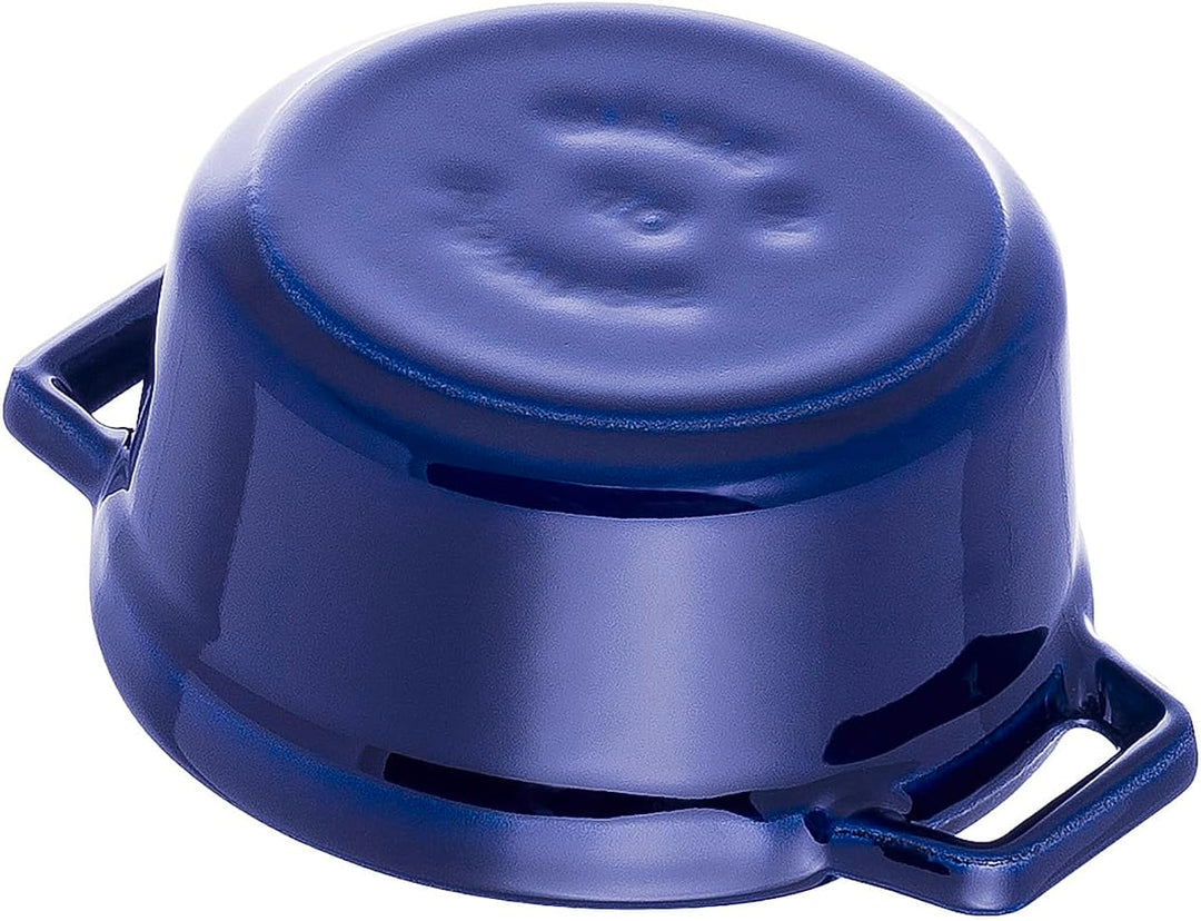 Staub 1004282 40510-262-0 Mini Cocotte, rund mit Deckel 10 cm, 0,25 L, induktionsgeeignet, mit matts