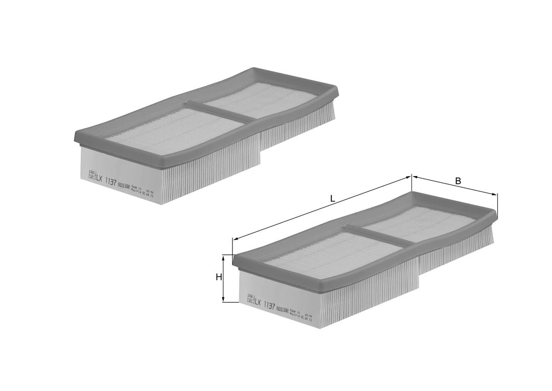 Mahle Knecht LX 1137/S Luftfilter