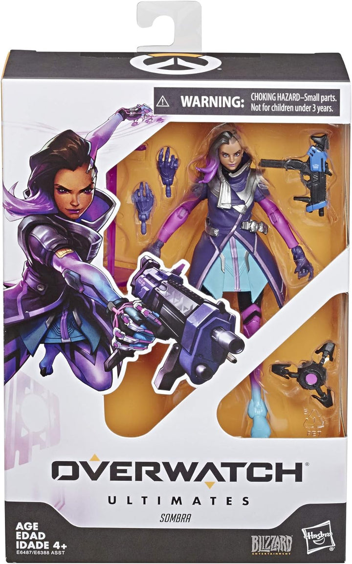 Hasbro Overwatch Ultimates Series Sombra 6" Collectible Action Figure