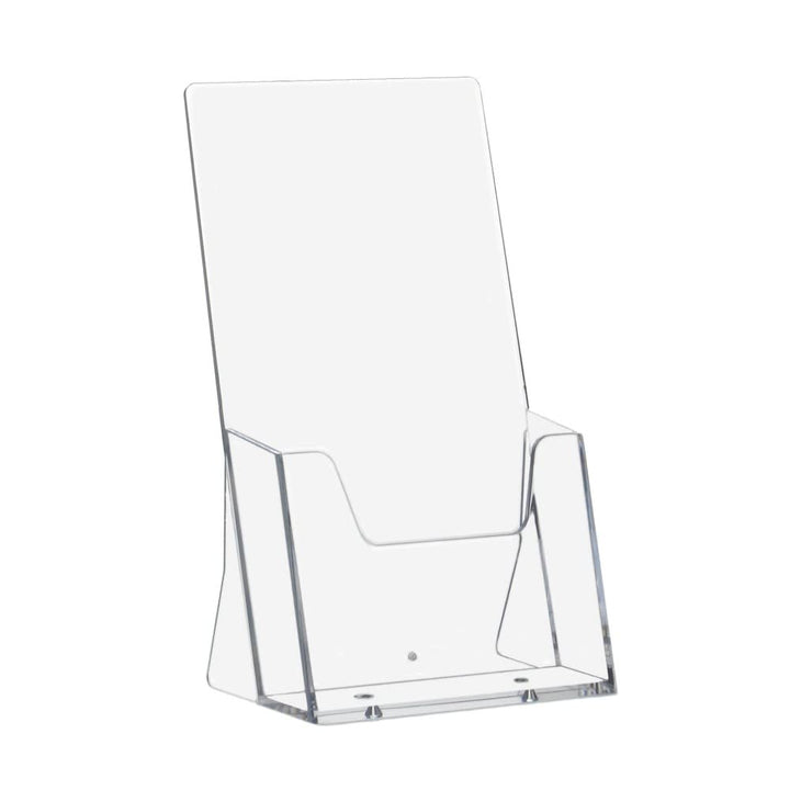 10 Stück DIN Lang (99x210mm) Prospekthalter/Prospektständer/Flyerhalter/Flyerständer/Tischprospektha