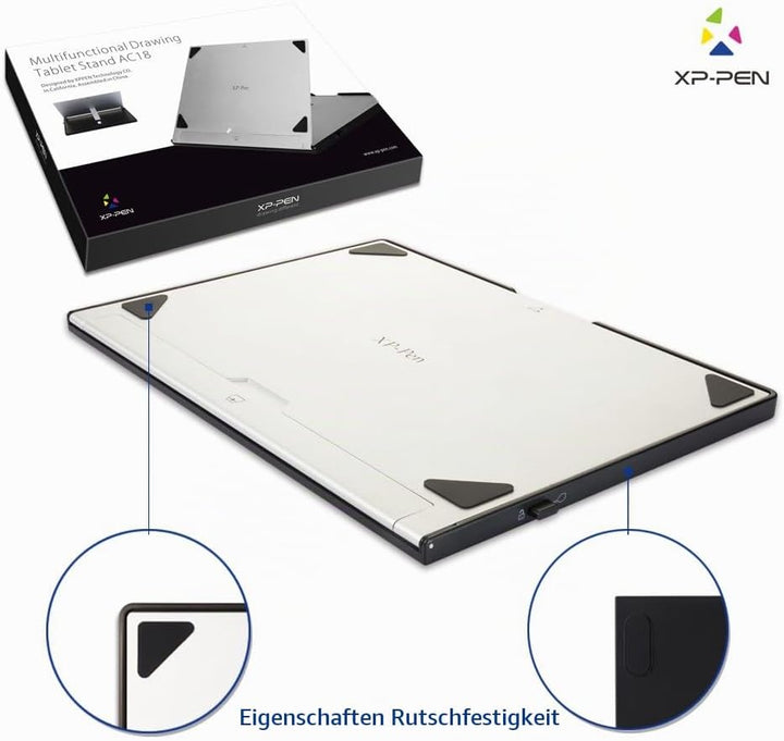 XP-PEN AC18 Stütze multifunktionaler Metallständer Ständer Halterung Pen Display für Artist 12, 13.3