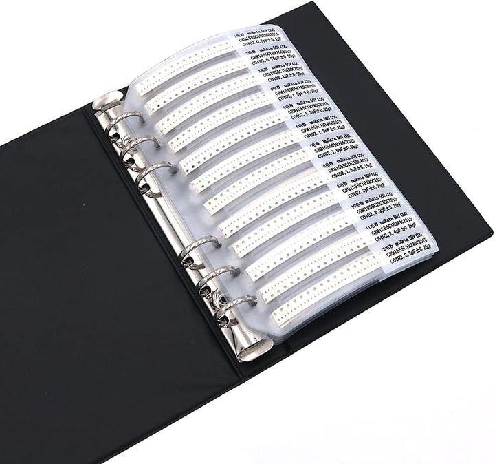 DollaTek Kondensator 0402 (0.5pF-1uF) 80 Wert x 50pcs = 4000pcs SMD SMT Kondensator kombiniert Beisp