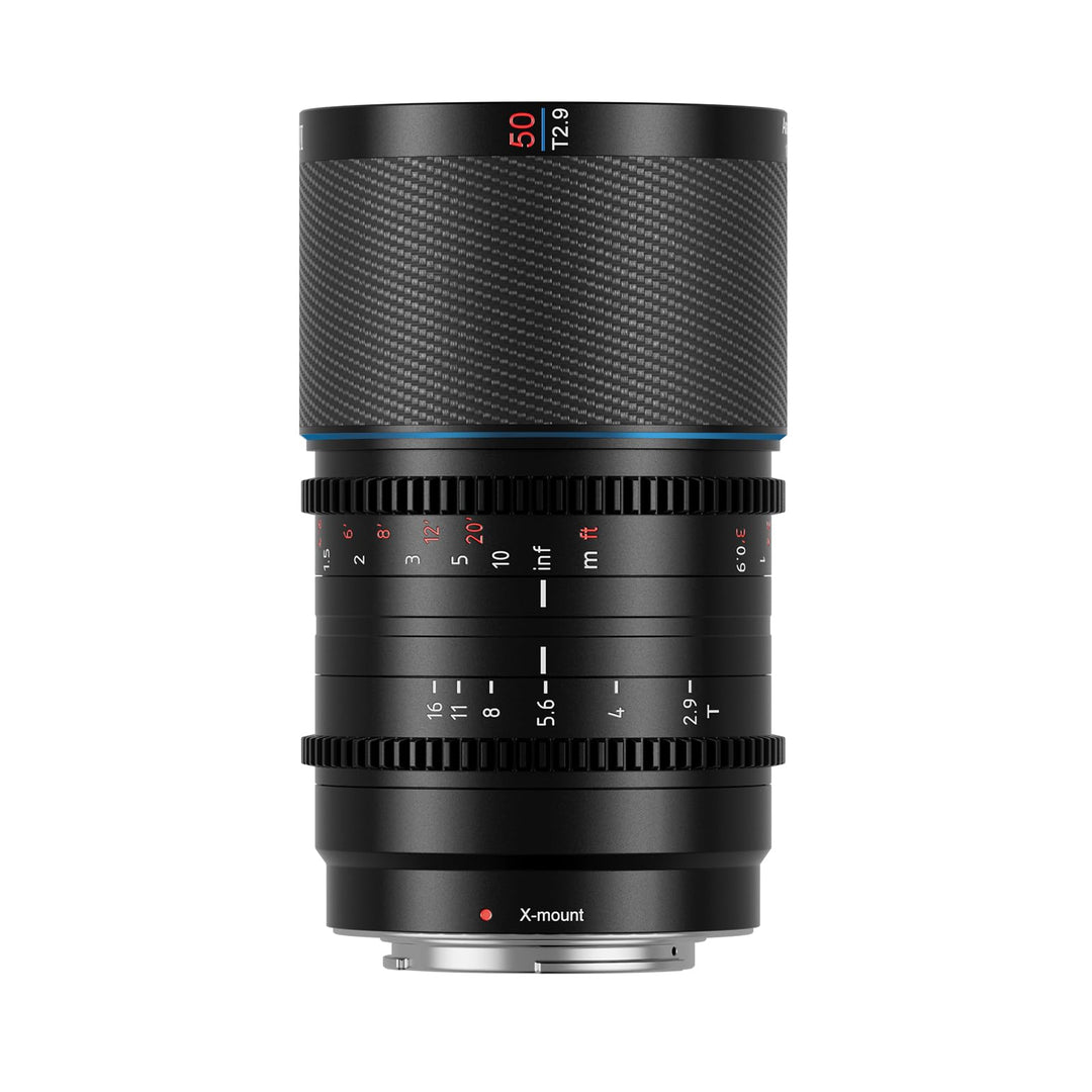 SIRUI Saturn 50 mm T2.9 1.6X Vollformat Kohlefaser anamorphe Linse, Cine Objektiv weniger als 500g,B