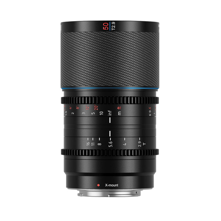 SIRUI Saturn 50 mm T2.9 1.6X Vollformat Kohlefaser anamorphe Linse, Cine Objektiv weniger als 500g,B