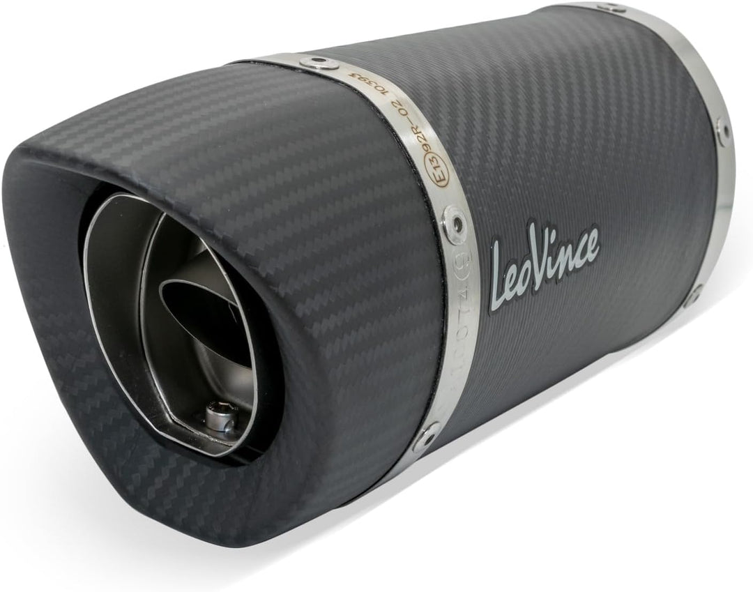 Endschalldämpfer/Auspuffanlage LeoVince SLIP-ON SBK LV PRO, Carbon für KTM Duke 125 / RC 125 / Duke
