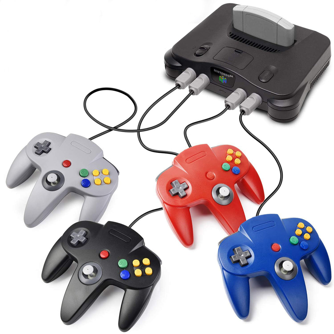 miadore Retro Wired Controllers für N64 Console, Classic Controller Joystick für Nintendo Classic 64