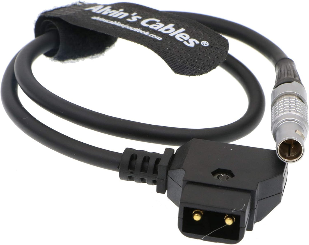 Alvin's Cables 2 Pin Stecker auf D-Tap Stromkabel für Bartech Focus Device Artemis Letus Redrock Hed