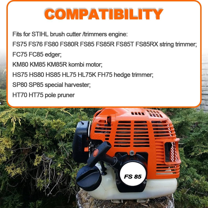 FS80R Vergaser für Stihl FS85 FS85R FS80 FS72 FS74 FS75 FS76 FS85RX HS72 HS74 HS75 HS76 HS80 HS85 HL