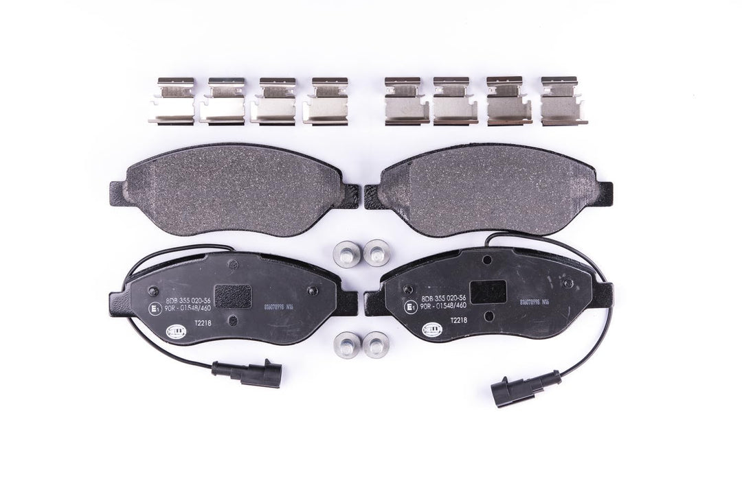HELLA PAGID 8DB 355 020-561 Bremsbelagsatz - T2218 - Dicke/Stärke: 19.4mm - Bremssystem: Bosch - mit