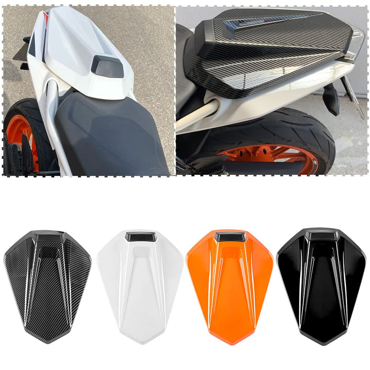Motorrad-Soziussitzabdeckung für den Soziussitz, harter ABS-Motorverkleidung, Heckabschnitt für K.T.