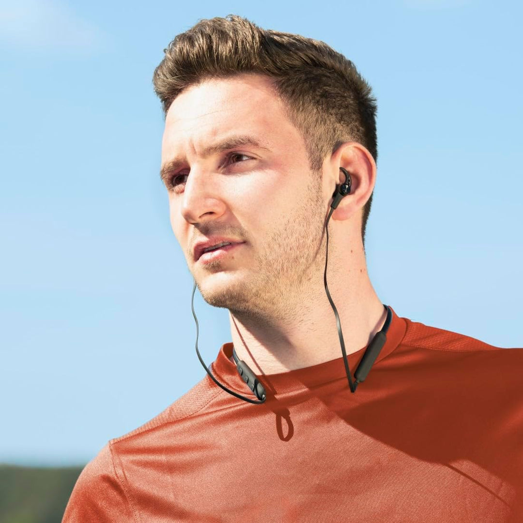 Hama Bluetooth Kopfhörer In Ear „Freedom Neck III“ (Sport Kopfhörer zum Joggen, mit Nackenbügel, Hea