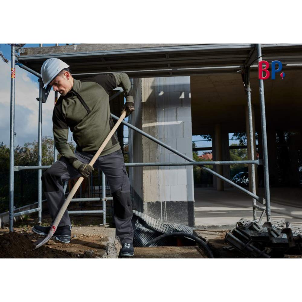BP 1826-033-5632-44n Arbeitshose für Männer, Höhere Taille am Rücken, 225,00 g/m² Stoffmischung mit