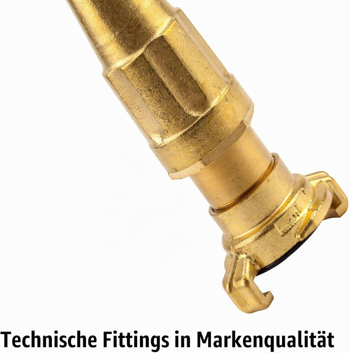 Gardena Messing-Schnellkupplungs-Spritze für 25 mm (1 Zoll)-Schläuche: Schnellkupplungsanschluss mit