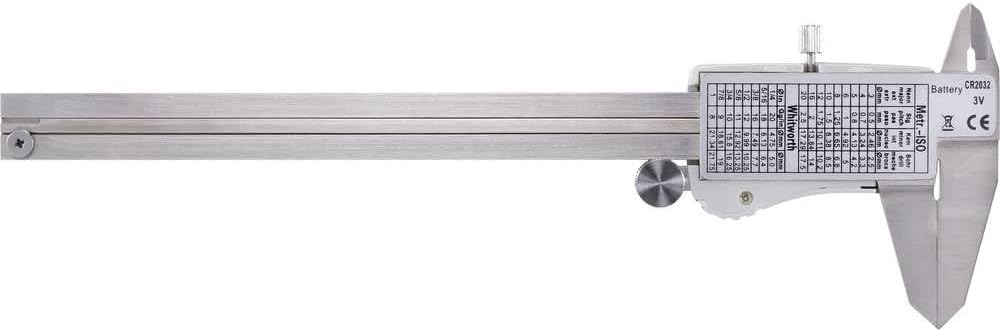 TOOLCRAFT Digitaler Messschieber 150 mm I Schieblehre I Schublehre I elektronische Schieblehre I Mes