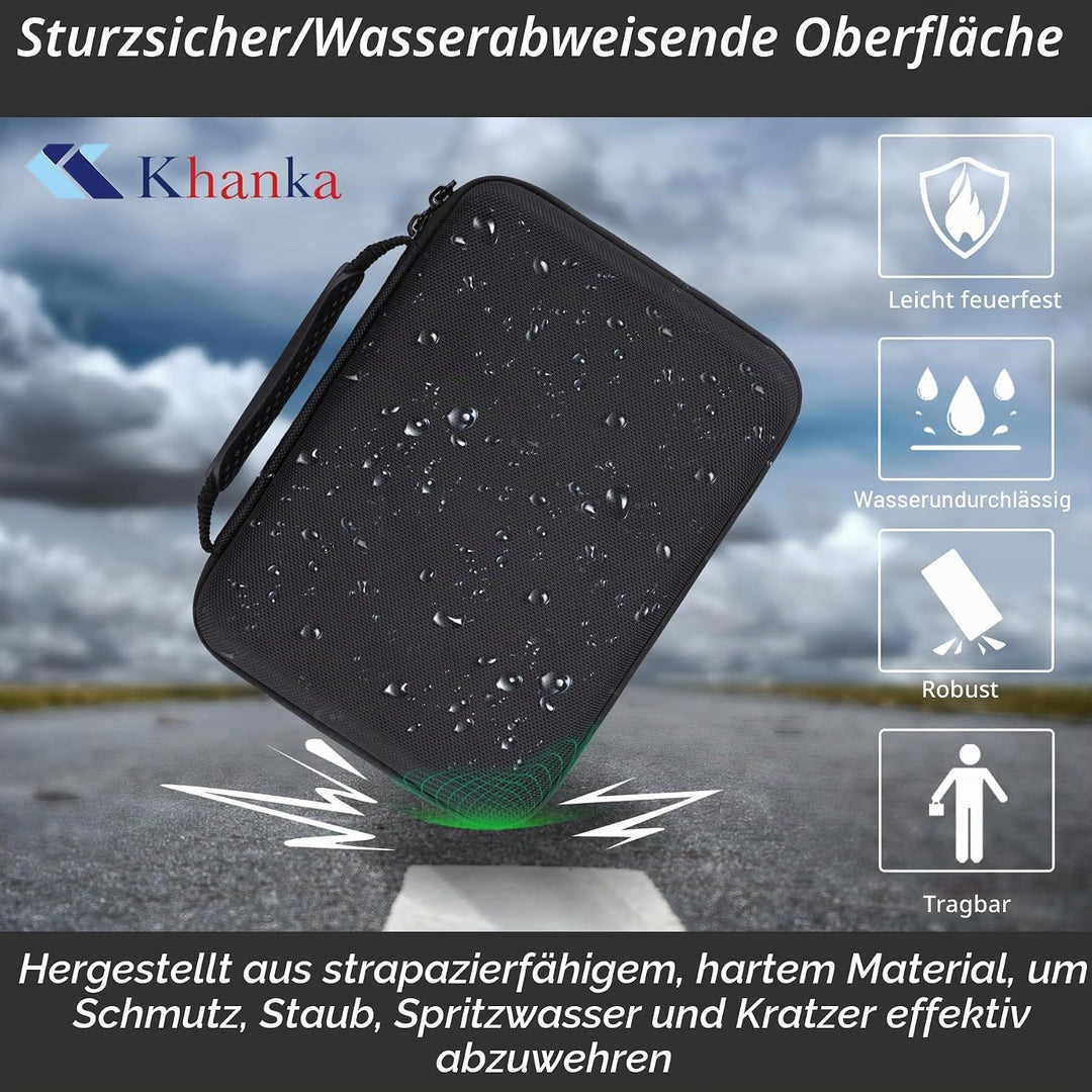 Khanka (Nur Tasche) Hart Tasche Case für Dymo LetraTag LT-100H/ LT-100H+ Plus/LetraTag XR Beschriftu