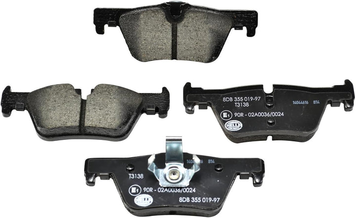 HELLA PAGID 8DB 355 019-971 Bremsbelagsatz - T3138 - Dicke/Stärke: 17.2mm - Bremssystem: Teves - für