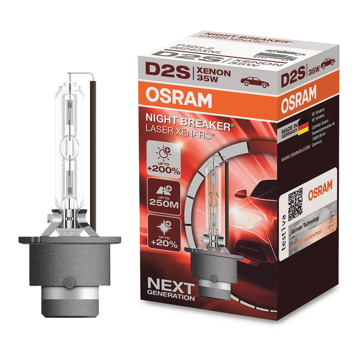 Osram XENARC® NIGHT BREAKER® LASER D2S D2S Single Blister, D2S Single Blister