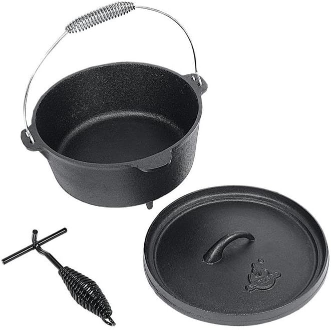 El Fuego Dutch Oven 5,64 L, schwarz