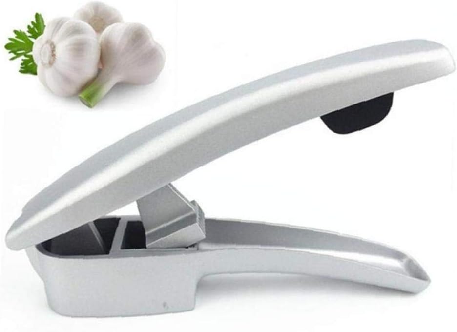 BYFRI Multifunktions-2 in 1 Edelstahl Farbe Knoblauchpresse Multifunktionsküche Kochen Werkzeug 1pc