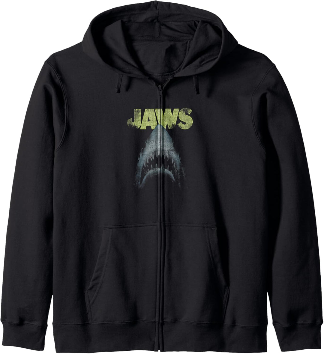 Jaws From Beneath Neon Logo Kapuzenjacke